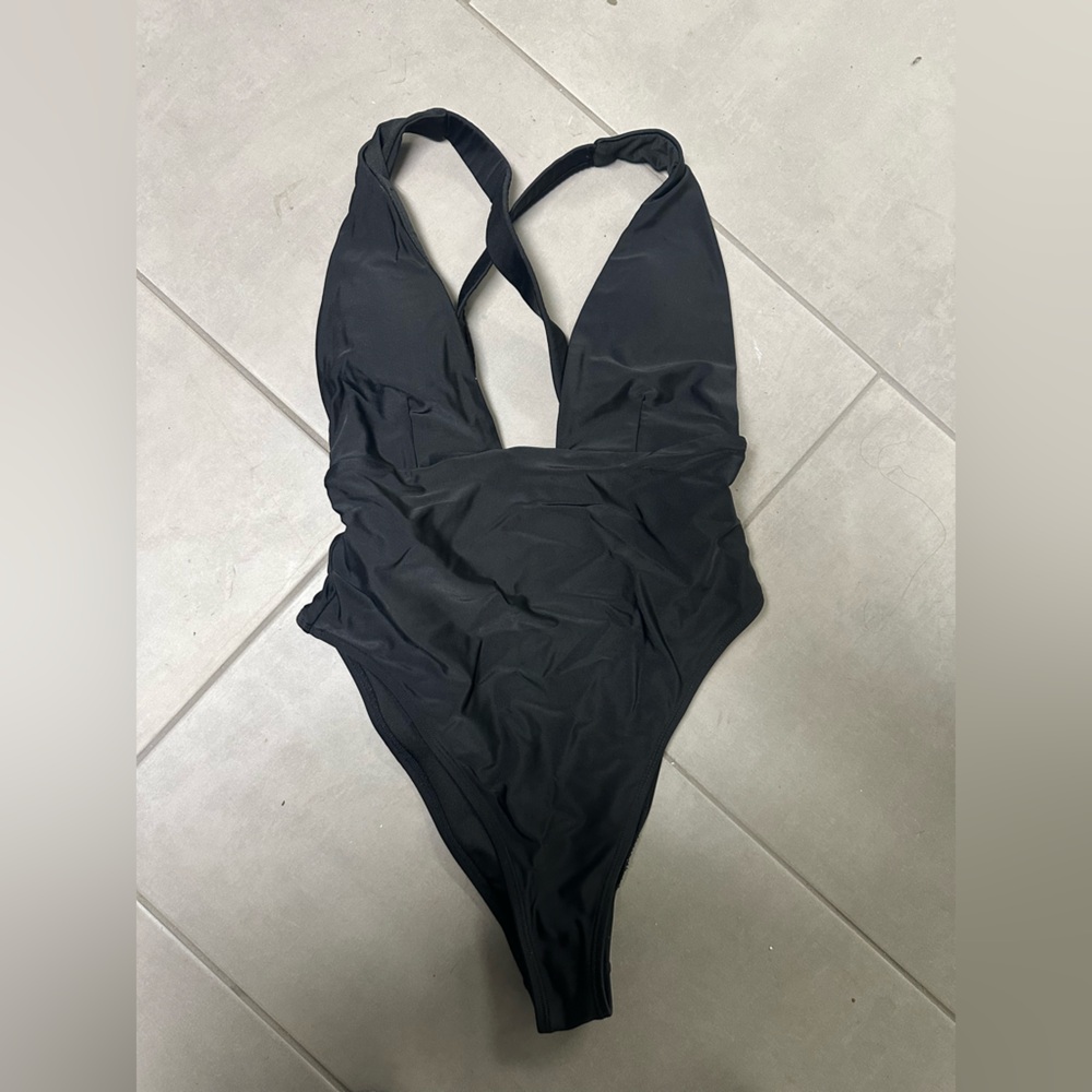 H&M Black One Piece Swimsuit